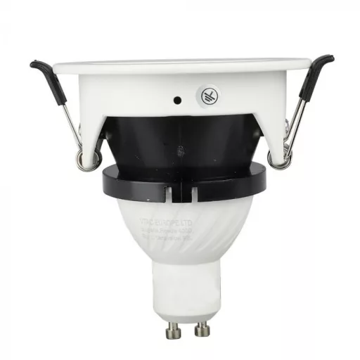 V-TAC Led GU10 Spot Keret beépíthető - fehér,fekete - 8599