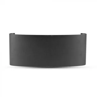 V-TAC 8W LED Fali lámpa IP54 fekete 4000K - 8620
