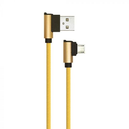 V-TAC 1M Micro USB kábel arany - gyémánt széria - 8637