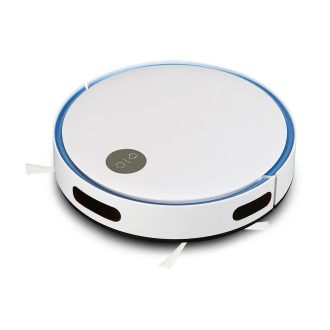   V-TAC Fehér és kék robot porszívó távirányítóval - 8660