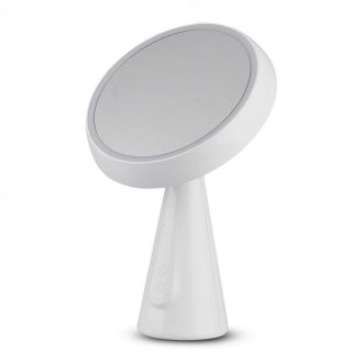   V-TAC LED 5W Tölthető dimmelhető sminktükör 3000K - 8670
