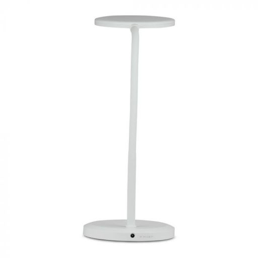 V-TAC LED 7W Asztali lámpa, fehér dimmelhető 3000K - 8673
