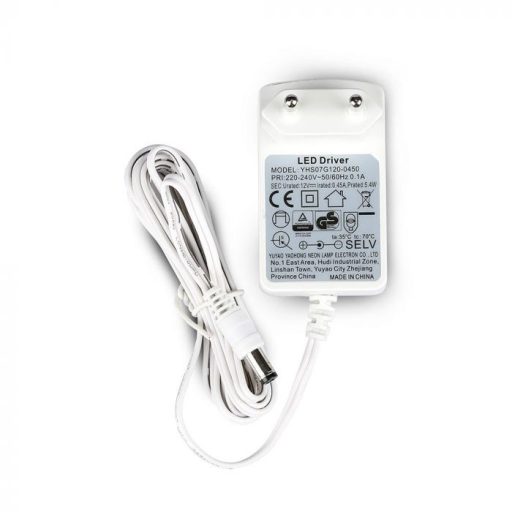 V-TAC LED 7W Asztali lámpa, fehér dimmelhető 3000K - 8673