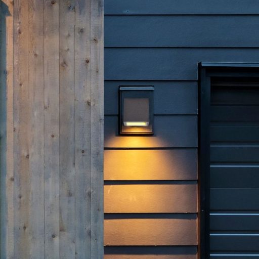 V-TAC Led Beton fali lámpa négyzet forma 1xG9 IP20 - világos szürke - 8693