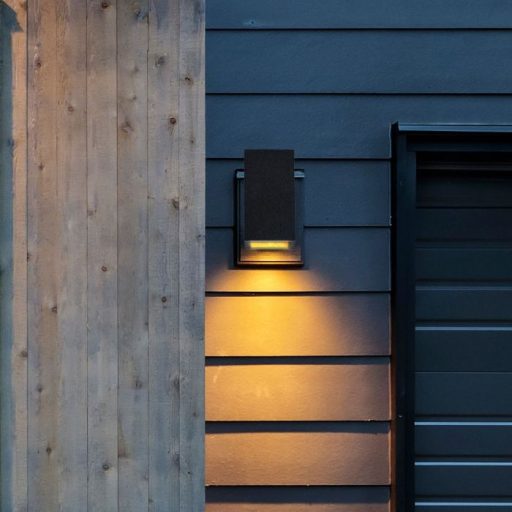 V-TAC Led Beton fali lámpa téglalap forma 1xG9 IP20 - sötét szürke - 8694