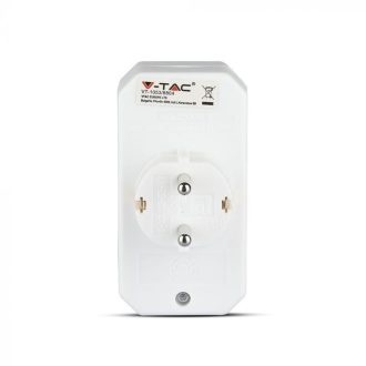   V-TAC 2-1K Hálózati elosztó (2 euro, 1 földelt) 2 x 2.5A 1 x 16A - 8804