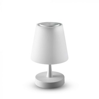   V-TAC 5W LED Tölthető Asztali lámpa dimmelhető 3000K - 8930