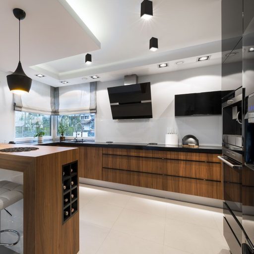 V-TAC Led GU10 Spot Falon kívüli keret négyzetes forma - fekete,arany - 8956