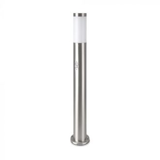   V-TAC E27 Kerti állólámpa mozgásérzékelővel, kör szürke 800 mm IP44 - 8960