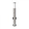 V-TAC E27 Kerti állólámpa mozgásérzékelővel + 2 db EU csatlakozó, kör szatén nikkel 600 mm IP44 - 8977