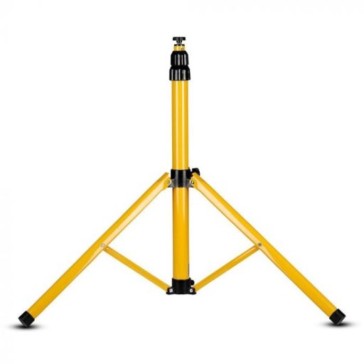 V-TAC Háromlábú tartóállvány reflektorokhoz (TRIPOD) sárga színű 900 x 940 - 1800 mm - 9104