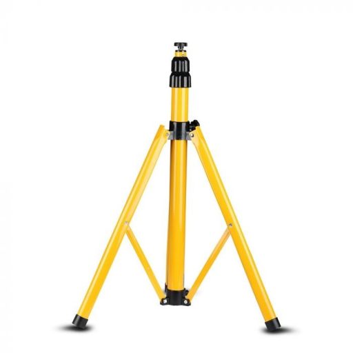 V-TAC Háromlábú tartóállvány reflektorokhoz (TRIPOD) sárga színű 900 x 940 - 1800 mm - 9104