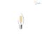 Tungsram Átlátszó LED izzó filament COG  E14 C35 4.5W 104lm/W 2700K 300° A++ gyertya - 93115521