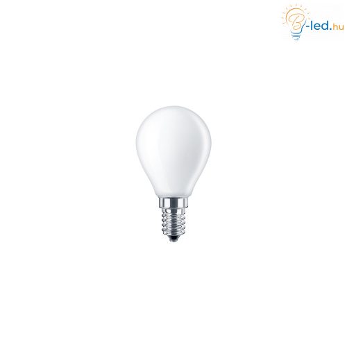 Tungsram Opál LED filament COG lámpa E14 P45 4.5W 104lm/W 4000K 300° A++ kisgömb - 93115560