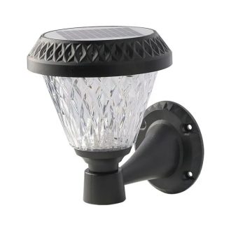   V-TAC LED Napelemes (Solar) fali lámpa 0,8W - CCT - fekete - 93575