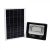 V-TAC 50W LED napelemes (SOLAR) reflektor távirányítóval 120° 6000K fekete házas - 94027