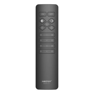   Mi Light - Miboxer RF dimmer távirányító egyszínű LED szalaghoz 4 zónás -fekete - C1
