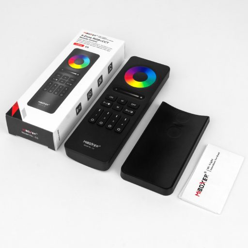 Mi Light - Miboxer RF Távirányító RGB+CCT LED szalaghoz 4 zónás - C5