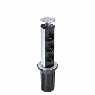  Commel bútorba építhető elosztó 3500W 3x 16A 250V 1.8m - 232-181