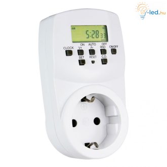   Commel Digitális Időkapcsoló, LCD Kijelző 16A, 3500W - 261-103