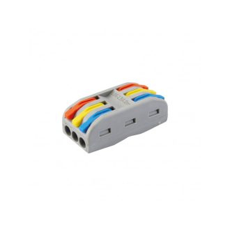  Commel két irányú csatos vezeték összekötő 3-3 x 2,5 mm² - 365-473