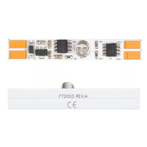 SL LED profil kapcsoló 12/24V 3A dimmer rugós gyorscsatlakozós - FTD003