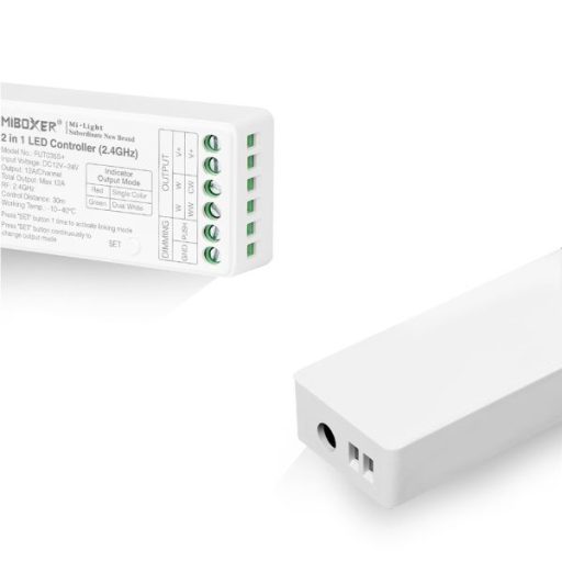 Mi Light - Miboxer RF Dimmer 2 az 1 -ben vezérlő egyszínű LED szalaghoz - FUT035S+