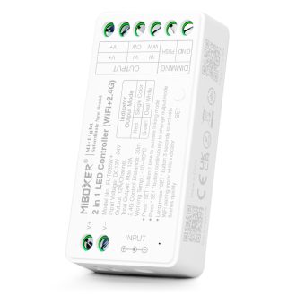   Mi Light - Miboxer RF + Wifi vezérlő 2 az 1 -ben Egyszínű LED szalagokhoz - FUT035W+