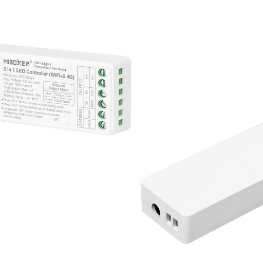 Mi Light - Miboxer RF + Wifi vezérlő 2 az 1 -ben Egyszínű LED szalagokhoz - FUT035W+