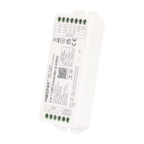 Mi Light - Miboxer RF vezérlő RGB / RGBW / RGB+CCT szalaghoz 20A - FUT037P+