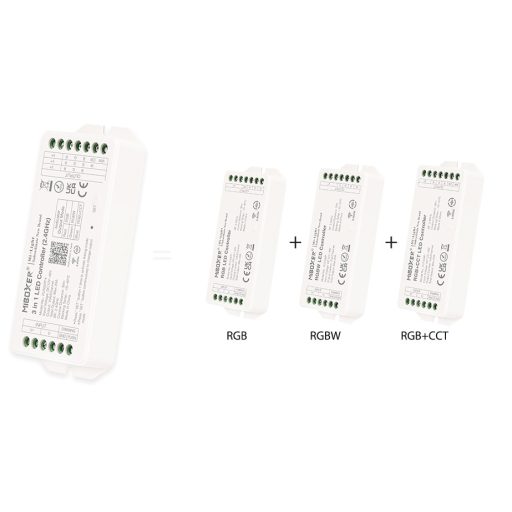 Mi Light - Miboxer RF vezérlő RGB / RGBW / RGB+CCT szalaghoz MAX 20A - FUT037P+