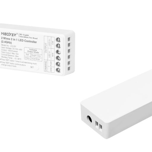 Mi Light 2 vezetékes 2 az 1-ben LED vezérlő (csak a LC2-SP03-mal kompatibilis) - LC2-RF