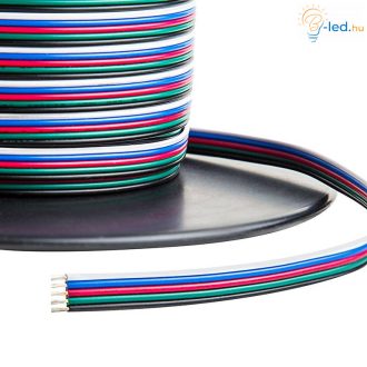 ML RGB+W vezeték LED szalaghoz 5x0,34 mm² eres - ML4974