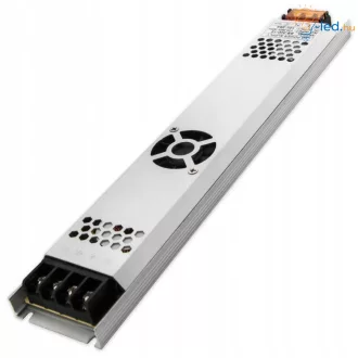   ML LED Fémházas szerelhető SLIM tápegység ventilátorral 300W 25A 12V IP20 - ML5703