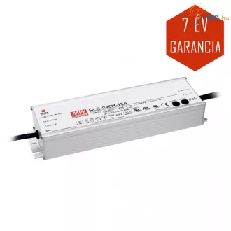   Mean Well LED Fémházas szerelhető tápegység 240W 16A 12V IP65 - HLG-240H-12A