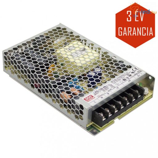 Mean Well LED Műanyagházas szerelhető tápegység 150W 6.3A 24V IP67 - LPV-150-24