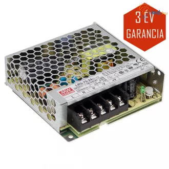   Mean Well LED Fémházas szerelhető tápegység 75W 6A 12V IP20 - LRS-75-12