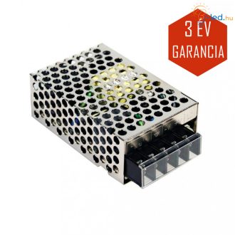   Mean Well LED Fémházas szerelhető tápegység 25W 1.1A 24V IP20 - RS-25-24