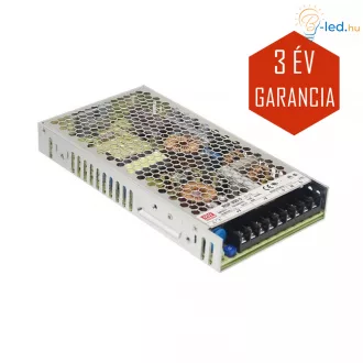   Mean Well LED Fémházas szerelhető tápegység 200W 16.7A 12V IP20 - RSP-200-12