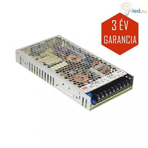 Mean Well LED Fémházas szerelhető tápegység 200W 8.4A 24V IP20 - RSP-200-24