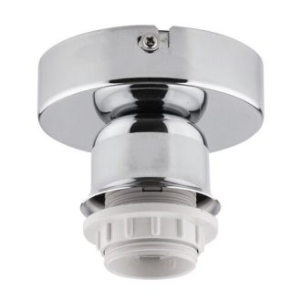   Rábalux Bottom Mennyezeti lámpa E27 1x MAX 60W IP20 króm RAB1301