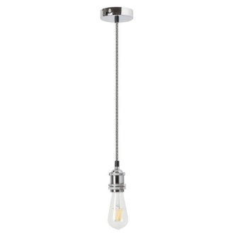   Rábalux Fixy Függeszték E27 1x MAX 60W IP20 ezüst RAB1418
