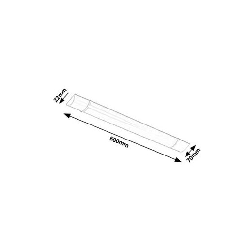 Rábalux Batten Light Beltéri lámpa természetes fehér LED 20 - RAB1451