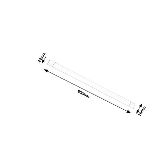 Rábalux Batten Light Beltéri lámpa természetes fehér LED 30 - RAB1452