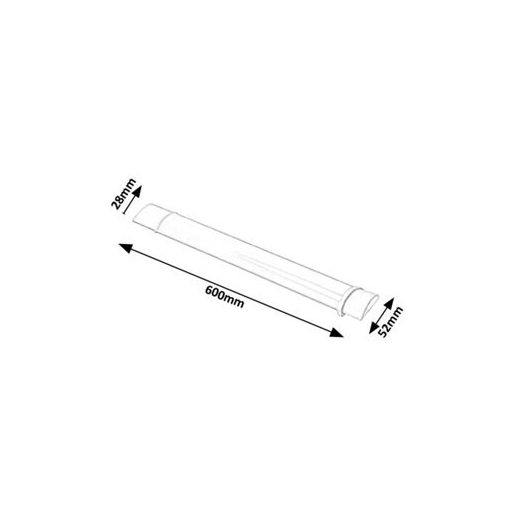 Rábalux Drop Light Pultmegvilágító lámpa LED 20W 4000K IP65 fehér RAB1454
