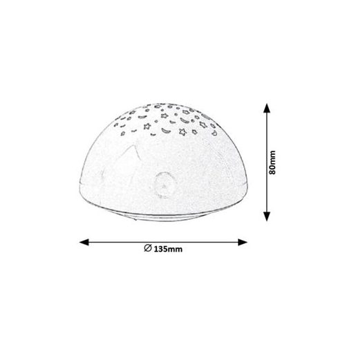 Rábalux Lina Beltéri lámpa változtatható LED 0,5 - RAB1470