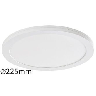   Rábalux Sonnet Ráépíthető és Beépíthető lámpa LED Ø225mm 18W 4000K IP20 fehér RAB1489