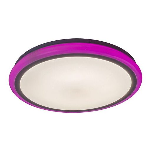 Rábalux Leonie Mennyezeti lámpa LED 32W CCT, dimmelhető, RGB, távirányítóval, időzítő funkcióval, csillogó effekt, állítható színhőmérséklet IP20 fehér RAB1510
