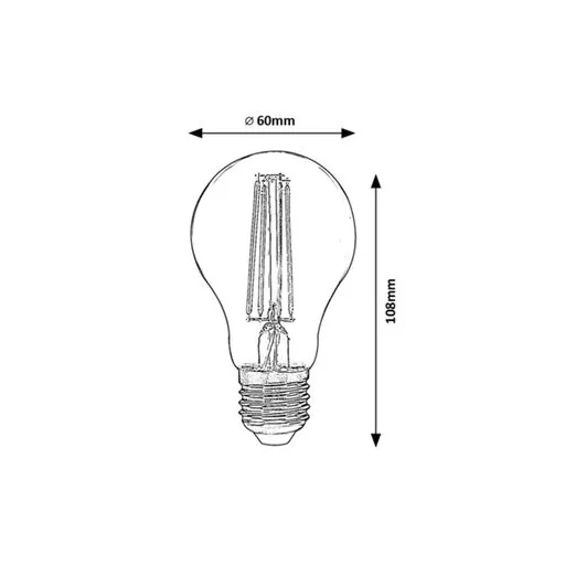 Rábalux Filament-LED Fényforrás változtatható LED 6 - RAB1513