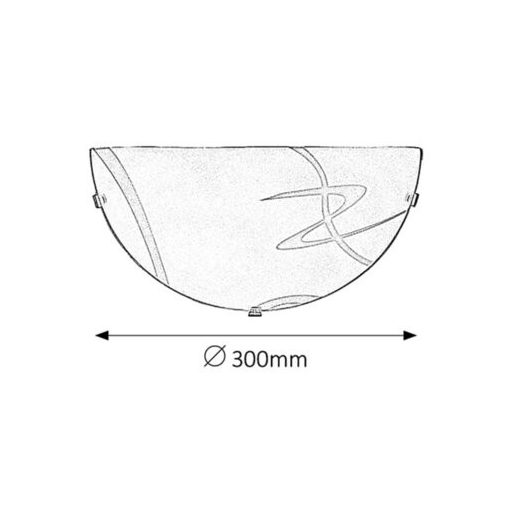 Rábalux Soley Beltéri lámpa  E27 1x MAX 60 - RAB1817